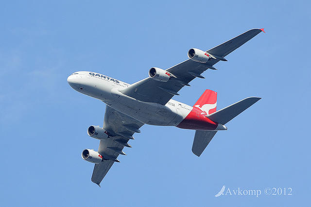 qantas a380 5384