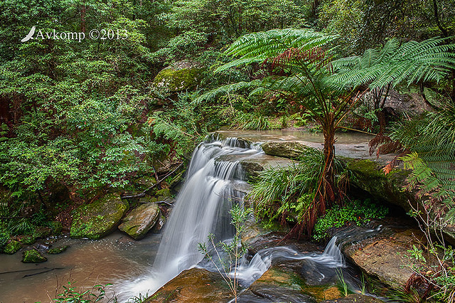 waterfall hdr8a 8077 HDR