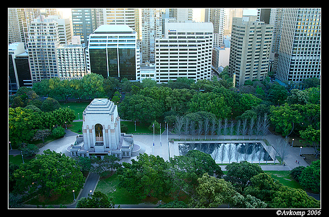 war memorial late arvo